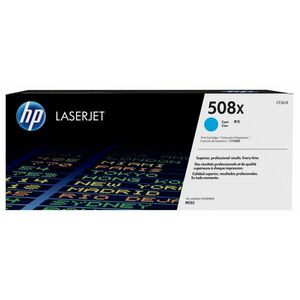 HP 508X Azurová originální tonerová kazeta LaserJet s CF361X obraz