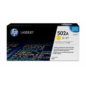 HP 502A Žlutá originální tonerová kazeta LaserJet Q6472A obraz