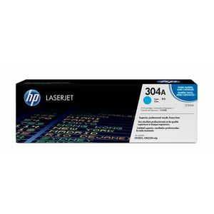 HP 304A Azurová originální tonerová kazeta LaserJet CC531A obraz