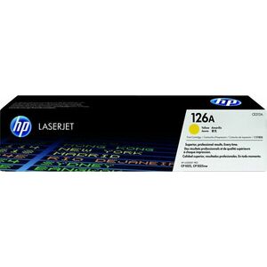 HP 126A Žlutá originální tonerová kazeta LaserJet CE312A obraz