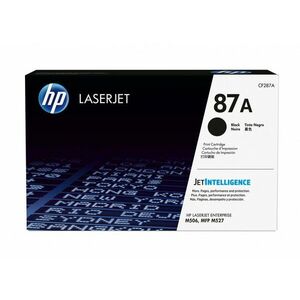 HP 87A Černá originální tonerová kazeta LaserJet CF287A obraz