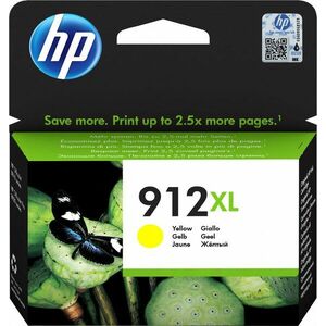 HP 912XL Žlutá originální inkoustová kazeta s vysokou 3YL83AE#BGY obraz