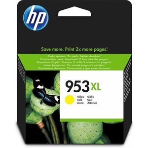 HP 953XL Žlutá originální inkoustová kazeta s vysokou F6U18AE#BGY obraz