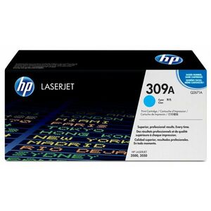 HP 309A Cyan Original LaserJet Toner Cartridge tonerová Q2671A obraz