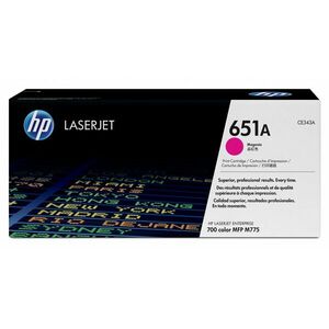 HP 651A Purpurová originální tonerová kazeta LaserJet CE343A obraz