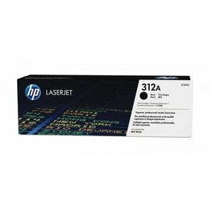 HP Černá tonerová kazeta 312A LaserJet CF380A obraz