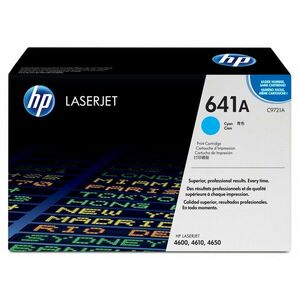 HP 641A Cyan Original LaserJet Toner Cartridge tonerová C9721A obraz