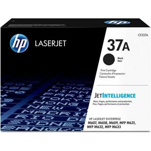 HP 37A Černá originální tonerová kazeta LaserJet CF237A obraz