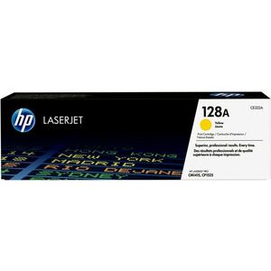 HP 128A Žlutá originální tonerová kazeta LaserJet CE322A obraz