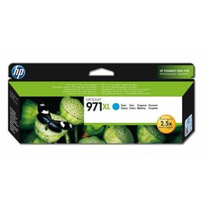 HP 971XL Azurová originální inkoustová kazeta s vysokou CN626AE obraz