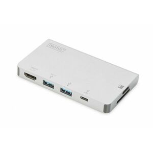 Digitus DA-70867 dokovací stanice/replikátor portů USB 3.2 DA-70867 obraz