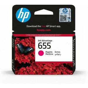 HP 655 Purpurová originální inkoustová kazeta CZ111AE#BHK obraz