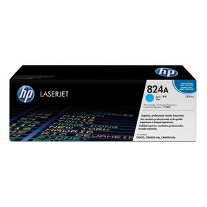 HP 824A Azurová originální tonerová kazeta LaserJet CB381A obraz