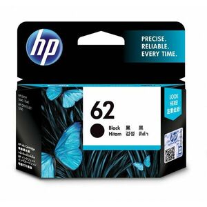 HP 62 Black Original Ink Cartridge C2P04AE#UUQ obraz