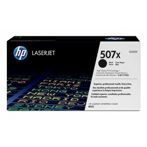 HP 507X Černá originální tonerová kazeta LaserJet s CE400X obraz