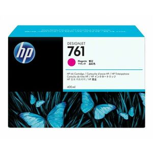 HP 761 Purpurová inkoustová kazeta DesignJet, 400 ml CM993A obraz