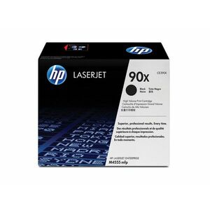 HP 90X Černá originální tonerová kazeta LaserJet s vysokou CE390X obraz