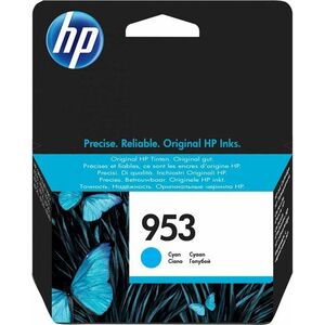 HP 953 Azurová originální inkoustová kazeta F6U12AE#BGY obraz