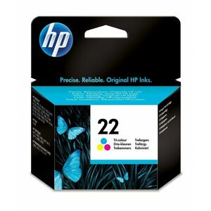 HP 22 Tříbarevná originální inkoustová kazeta C9352AE#UUQ obraz