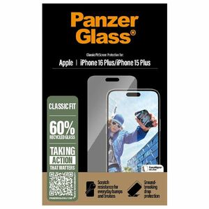 Ochranné sklo PanzerGlass pre Apple iPhone 16 Plus/15 Plus obraz