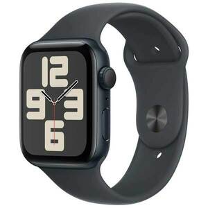 Apple Watch SE 2024 GPS 44mm Midnight Aluminium Case with Midnight Sport Band - M/L obraz