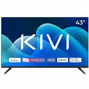 KIVI TV 43U730QB, 43" (108 cm), HD LED TV, AndroidTV, čierny obraz