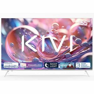 KIVI TV 55U760QW, 55" (139 cm), HD LED TV, AndroidTV, biely obraz