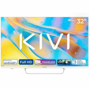 KIVI TV 32F760QW, 32" (81 cm), HD LED TV, AndroidTV, biely obraz