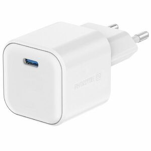 SWISTEN sieťový adaptér GaN 1x USB-C 20 W PD, biely obraz