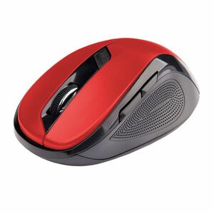 Bezdrôtová myš C-Tech WLM-02, USB, 1600 dpi, červená obraz