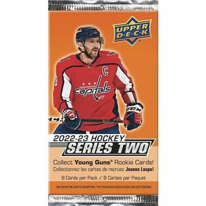 2022/23 Upper Deck Series 2 Hockey Retail Balíček Kariet obraz