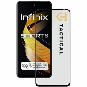 Tactical Ochranné sklo Shield 5D pre Infinix Smart 8, čierne obraz