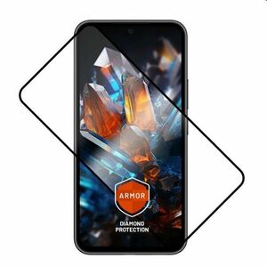 FIXED Armor prémiové ochranné tvrdené sklo pre Samsung Galaxy A55 5G, čierne obraz