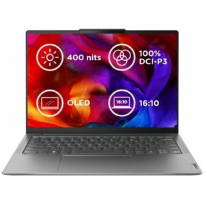 Lenovo Yoga Slim 6 14IAP8, Intel i7-1260P, 16 GB 1 TB SSD, 14, 0" WUXGA OLED, Intel IrisXe, Win11Home, sivý obraz