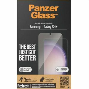 Ochranné sklo PanzerGlass Re: fresh UWF s aplikátorom pre Samsung Galaxy S24 Plus, čierna obraz