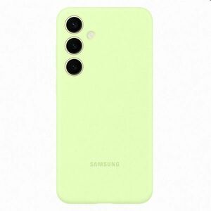 Zadný kryt Silicone Cover pre Samsung Galaxy S24 Plus, svetlozelená obraz