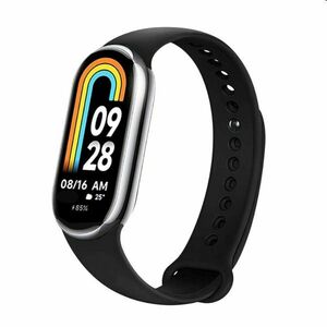 FIXED Silikónový remienok pre Xiaomi Mi Band 8, čierna obraz