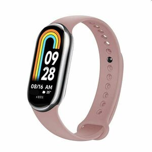 FIXED Silikónový remienok pre Xiaomi Mi Band 8, ružová obraz