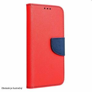 Knižkové puzdro FANCY Book pre Samsung Galaxy A34 5G, červená/modrá obraz