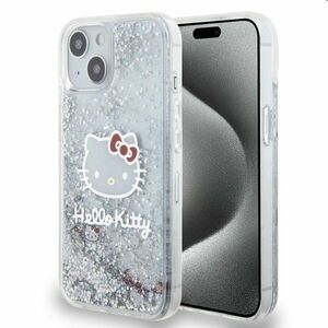 Zadný krytHello Kitty Liquid Glitter Electroplating Head Logo pre Apple iPhone 12/12 Pro, transparentná obraz