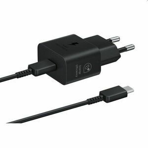 Rýchlonabíjačka Samsung 25 W s USB-C káblom, čierna obraz