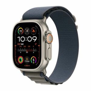 Apple Watch Ultra 2 GPS , 49mm , titánové puzdro s alpinským remienkom modrá - S obraz