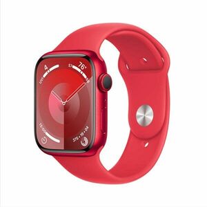 Apple Watch Series 9 GPS 45mm (PRODUCT)červená , hliníkové puzdro so športovým remienkom (PRODUCT) červená - M/L obraz