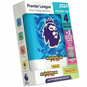 Futbalové karty Panini Premier League 2023/2024 Adrenalyn Pocket Tin obraz