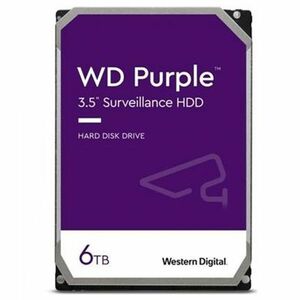 WD Purple Pevný disk NVR HDD 6 TB SATA obraz