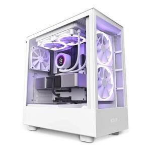 NZXT H5 Elite PC skrinka, biela obraz