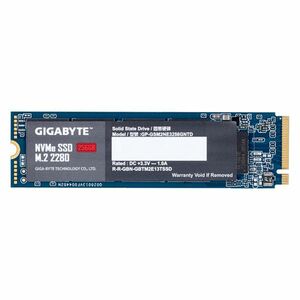 GIGABYTE 256 GB NVMe SSD disk, M.2, (1700 MB/s, 1100 MB/s) obraz