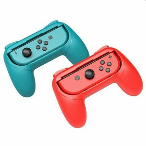 iPega gamepad Grip pre Nintendo Joy-Con ovládače, modrý/červený (2ks) obraz