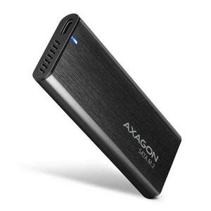 AXAGON EEM2-SBC USB-C 3.2 Gen 2 - M.2 SATA SSD 30-80 mm kovový box, bez skrutiek obraz