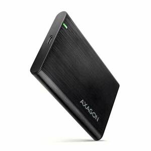 AXAGON EE25-A6C USB-C 3.2 Gen 1 - SATA 6G 2.5" externý kovový box RAX bez skrutiek, čierny obraz